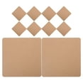 thumbnail image 5 of TABLZONE Craft Wood Board Wooden Brown For Craft Enthusiasts 10Pcs 7.5X7.5X0.1In, 5 of 8