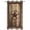 Brown, variant on Western Farmhouse Outdoor Curtains for Patio Waterproof,Windproof Privacy Curtains with Weighted Bottom,Primitive Rustic Country Retro Texas Star Outside Drapes for Picnic Garage Yard 54"x84" 1 Panel
