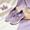 Purple, variant on Women's Woven Orthopedic Breathable Soft Shoes,Slip-on Comfortwear Lightweight Anti-Skid Sneakers, Slip on Sneakers Wide Width
