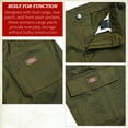 thumbnail image 4 of Dickies Womens Cargo Pants Stretchy Twill High Rise Cargo Joggers Casual & Utility Work Pants for Women, 4 of 7