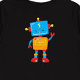 thumbnail image 4 of Inktastic Cute Robot, Colorful Robot, Funny Robot, Robotics Boys or Girls Long Sleeve Toddler T-Shirt, 4 of 5