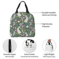 thumbnail image 4 of Disketp Retro Bunny Floral for Insulated Lunch Bag for Women and Men, Perfect for Work, Hiking, Picnic, 4 of 8