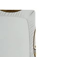 thumbnail image 3 of Ambesonne Industrial Fitted Sheet, Mechanical Love Tech, Twin Size, Pale Brown White, 3 of 3