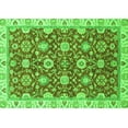 thumbnail image 1 of Ahgly Company Indoor Rectangle Oriental Green Traditional Area Rugs, 7' x 10', 1 of 4