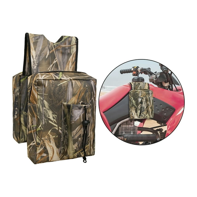 ATV Tank Top Saddle Bag Motorcycle Storage Rear Pack Bag