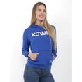 thumbnail image 3 of Sudadera Dama K-Swiss COLLEGE Color Azul, 3 of 4