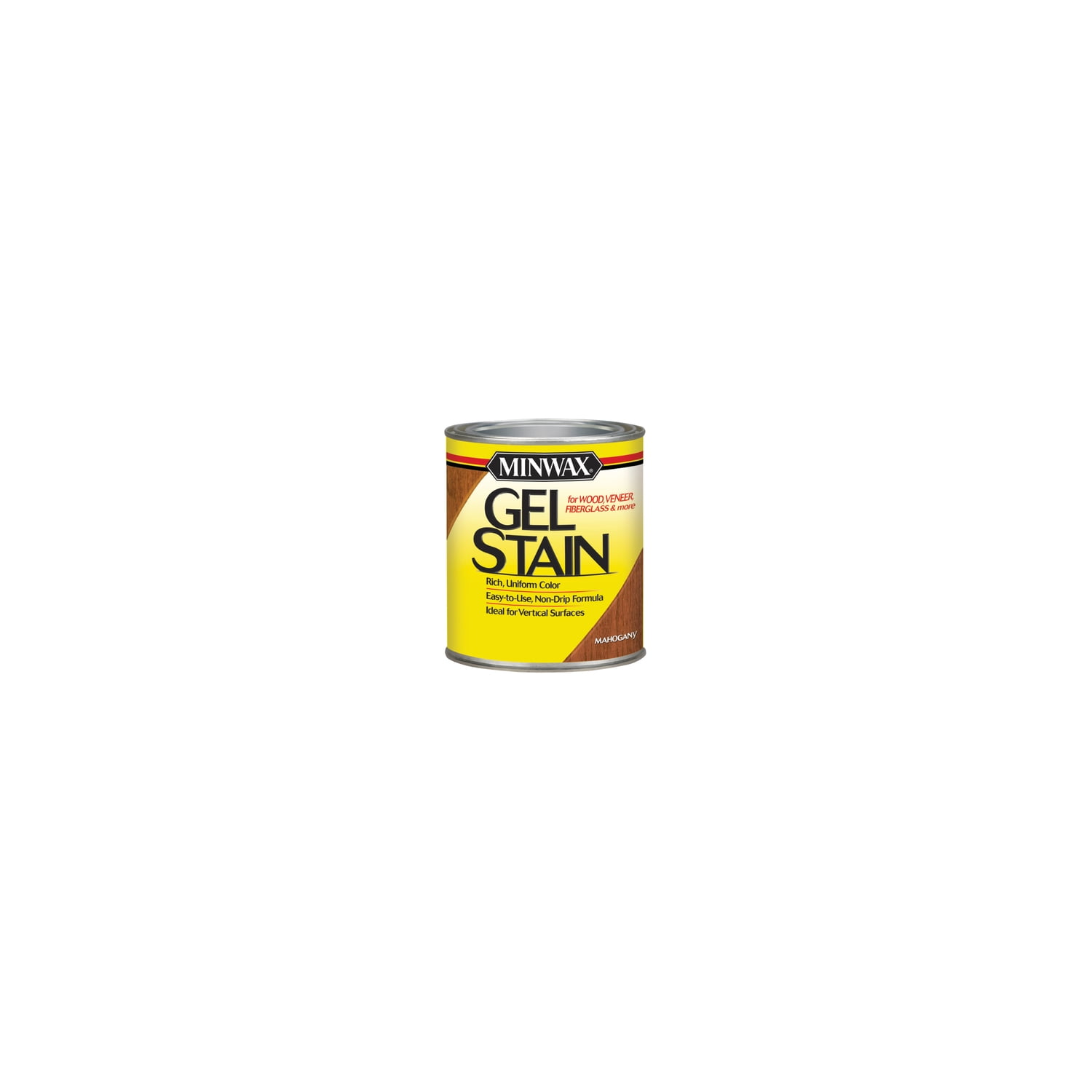 Minwax Transparent Low Luster Mahogany Oil-Based Oil-Based Gel Stain 0.5 pt