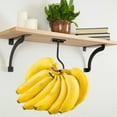thumbnail image 2 of OIUR Banana Hook 13LB Load-capacity Foldable Design Self-Adhesive Simple Installation Under-Cabinet Banana Hanger Storage Hook, 2 of 7