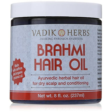 Brahmi Oil Ayurvedix Hair Growth Oil w/ Saffron for Dry Scalp 8