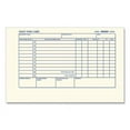 thumbnail image 3 of Daily Employee Time Cards, Two Sides, 4.25 X 7, 100/pad | Bundle of 10 Pads, 3 of 4