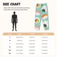 thumbnail image 3 of Sikiie Kawaii Sushi Women’s Ultra-Soft Comfy Lounge Pants Sleepwear Comfy Lounge Pants Drawstring Sleep Bottoms with PocketsSmall, 3 of 6