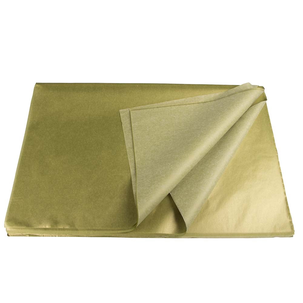 JAM Paper Gift Tissue Paper, Gold, 100 Sheets/Ream