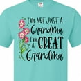 thumbnail image 4 of Inktastic I'm Not Just a Grandma, I'm a Great Grandma Flowers T-Shirt, 4 of 5