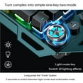 thumbnail image 3 of CNKOO Metal Mechanical Keyboard k100 104 Keys Gaming Office Professional Wired Usb KeyboardMetal Mechanical Keyboard k100 104 Keys Gaming Office Professional Wired USB Keyboard No.2, 3 of 7