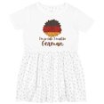 thumbnail image 3 of Inktastic I'm So Cute, I Must Be German Sunflower Girls Toddler Dress, 3 of 5