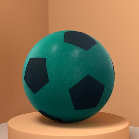 Durable Foam Soccer Ball for Kids and Adults Soft, Lightweight, Safe for Indoor and Outdoor Play (7) 9.45"/24cm