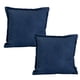 thumbnail image 1 of Cojin Decorativo Cuadrado Set de 2 Bless Azul Marino, 1 of 4