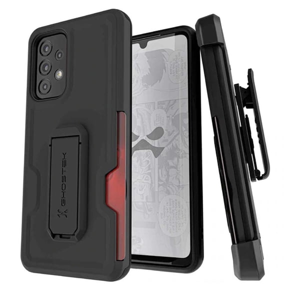 Funda GHOSTEK Iron Armor para Samsung A33 5G Negra con clip y mica Ghostek Atomic