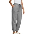 thumbnail image 4 of CHUMUD Womens Winter Sherpa Fleece Sweatpants Drawstring Waist Joggers Pants Thick Thermal Home Lounge Pants with 4-Pockets, 4 of 9