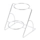 thumbnail image 1 of Organizador de especias para buffet, soporte profesional de hierro duradero para condimentos y salsas Plata de 2 capas, 1 of 9