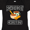 thumbnail image 4 of Inktastic Powered by Churros and Chocolate Boys or Girls Baby Bodysuit, 4 of 5