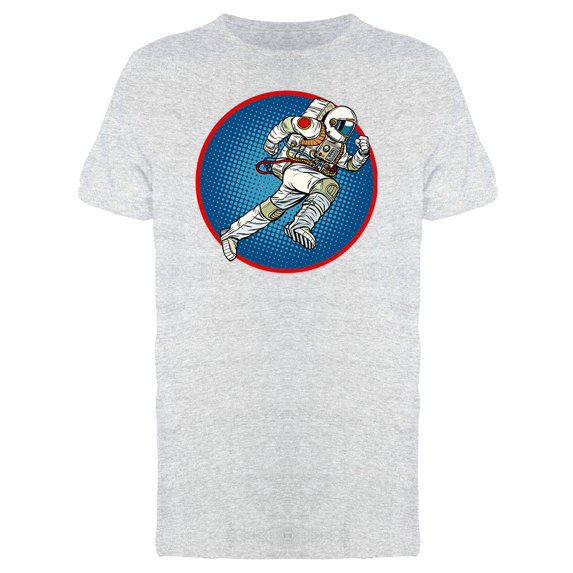 Astronaut Runs Forward Tee Men's -Image by Shutterstock