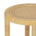 thumbnail image 5 of TOV Furniture Amara Natural Rattan Side Table, 5 of 8