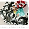 thumbnail image 6 of ievspot1 Pcs Collapsible Wall Mount Grocery Bag Plastic Bag Dispenser,Cute Cartoon Flower Print Garbage Sack Holder with Hanging Loop, 6 of 7
