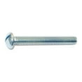 thumbnail image 1 of 5/16"-18 x 2-1/2" Zinc Plated Steel Coarse Thread Slotted Round Head Stove Bolts, 1 of 1