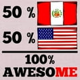 thumbnail image 3 of CafePress - Half Peruvian Half American T Shirt - Cute Toddler T-Shirt, 100% Cotton, 3 of 4