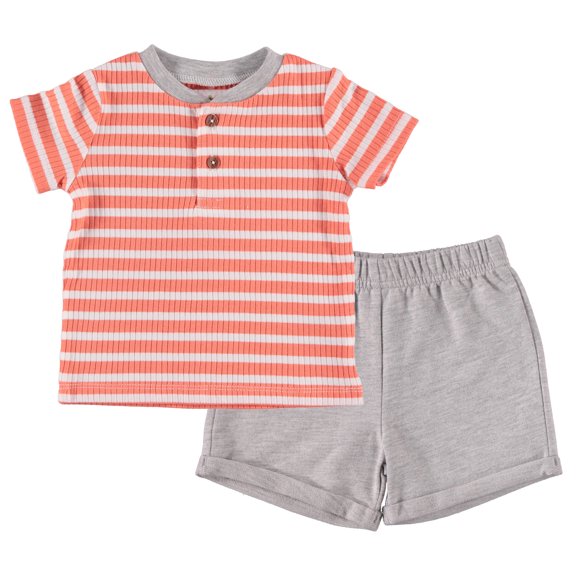 Chick Pea Baby Boy 2 PC Short Set, Sizes Newborn-24 Months