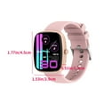 thumbnail image 3 of Reloj inteligente deportivo, pulsera, llamadas Bluetooth avanzadas y batería de larga duración, diales personalizados con múltiples patrones, reloj deportivo inteligente., 3 of 8