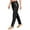 BLACK, variant on Little Donkey Andy Women's Quick Dry Lightweight Stretch Pants Hiking Golf Travel Black XS