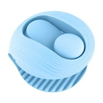 LiUMX 6-Pack Needle-Free Comforter Clips - Invisible Bed Sheet Holders for Corners - Safe, No-Pin Design Won't Damage Fabrics - Fits All Bed Sizes (Blue)