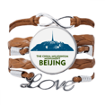 thumbnail image 1 of Century Tourism Forum Beijing China Bracelet Chain Rope Ornament Wristband, 1 of 3