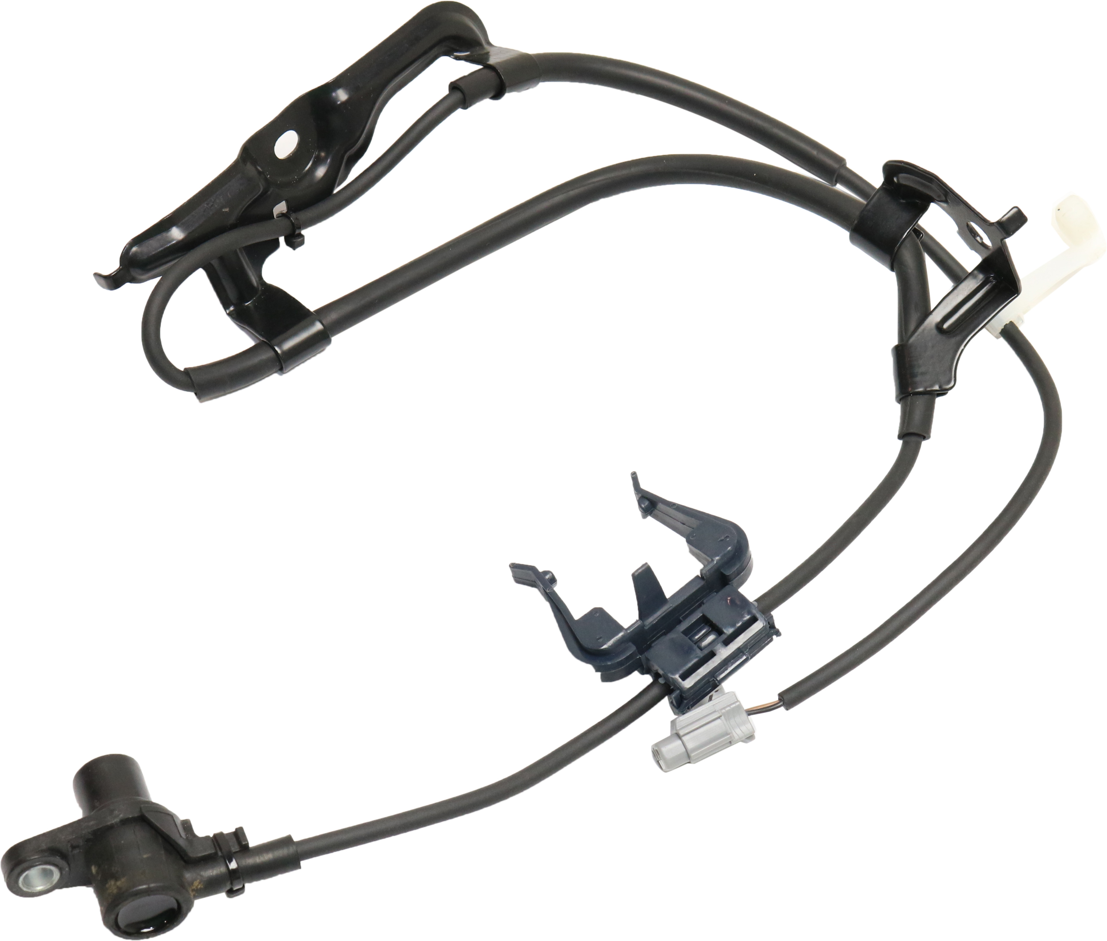 ABS Speed Sensor Compatible with 2002-2003 Lexus ES300 2004-2006 Lexus ES330 2002-2006 Toyota Camry 2004-2008 Toyota Solara Front, Passenger Side 4 Cyl 2.4L Male Connector Blade type 2-Prong Terminal