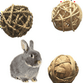 thumbnail image 6 of Small Animal Activity Toy,Pets Play Chew Toys for Bunny Rabbits Guinea Pigs Gerbils, 12 Pack, 6 of 6