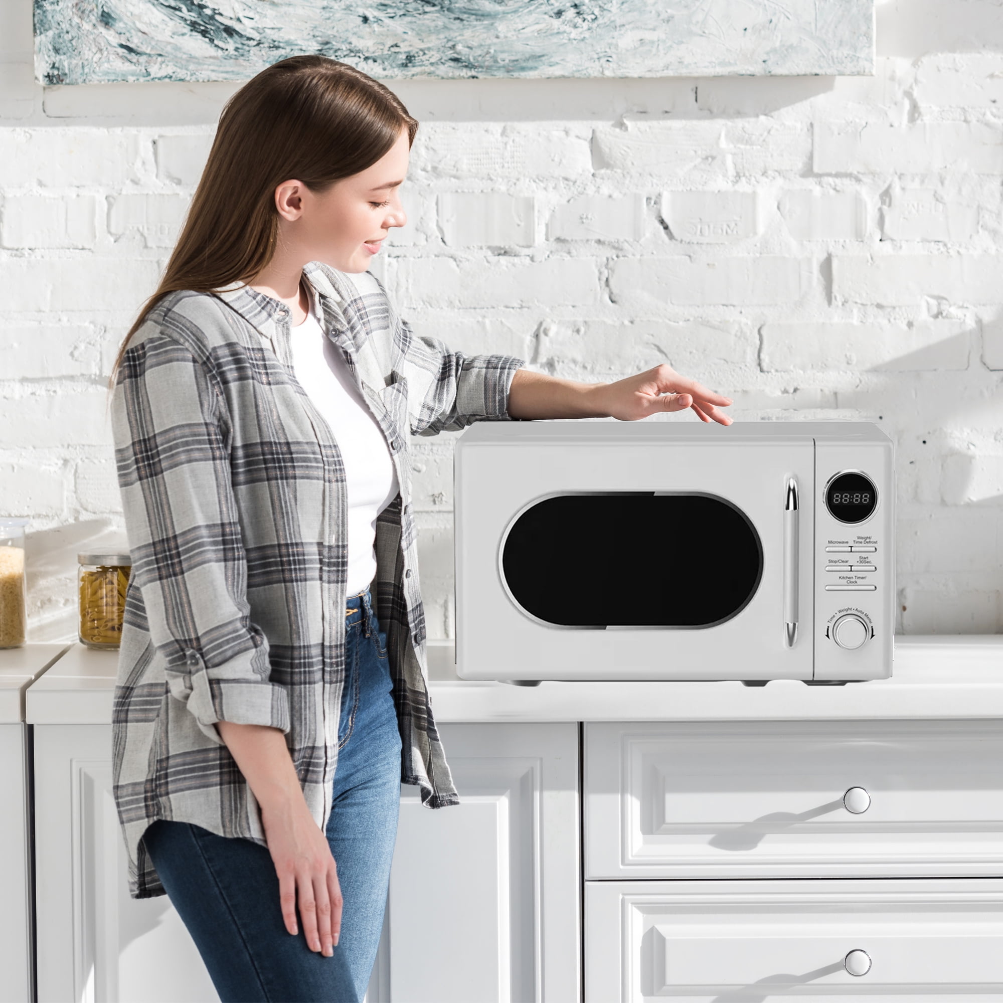 パナソニック PC-700F Special HandMade ORDER Open Box Magic Chef 0.7 Cubic Feet 700 Watt Retro Countertop