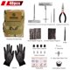 thumbnail image 2 of Kit de reparación de neumáticos SUNSOUL portátil con tapones, 40 unidades, para coche, etc., 2 of 7