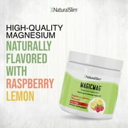 NaturalSlim MagicMag® Magnesium Citrate Powder - Raspberry Lemon - 8oz