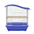 thumbnail image 3 of Prevue Pet Products Soho Wave Top Roof Blue & White Bird Cage SP41613B/W, 3 of 7