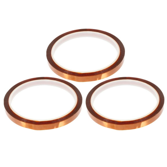 3 Rolls Welding Heat Tapes High Temp Tapes Shading Tape Heat Insulation Tape Heat Resistant Tapes