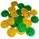 thumbnail image 3 of 100 monedas de plástico de la buena suerte, confeti de trébol, chispas de mesa para decoración de fiestas, regalos y suministros., 3 of 5