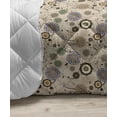 thumbnail image 3 of Japanese Down Alternative Comforter, Oriental Flower Pattern with Traditional Influences Cultural Design Elements, Microfiber Quilt for All Season, 5 Sizes, Multicolor, by Ambesonne, 3 of 3