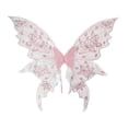 thumbnail image 2 of Alas de hada para mujer adulta, disfraz de mariposa, accesorios de cumpleaños, recuerdo de fiesta Rosa, 2 of 8