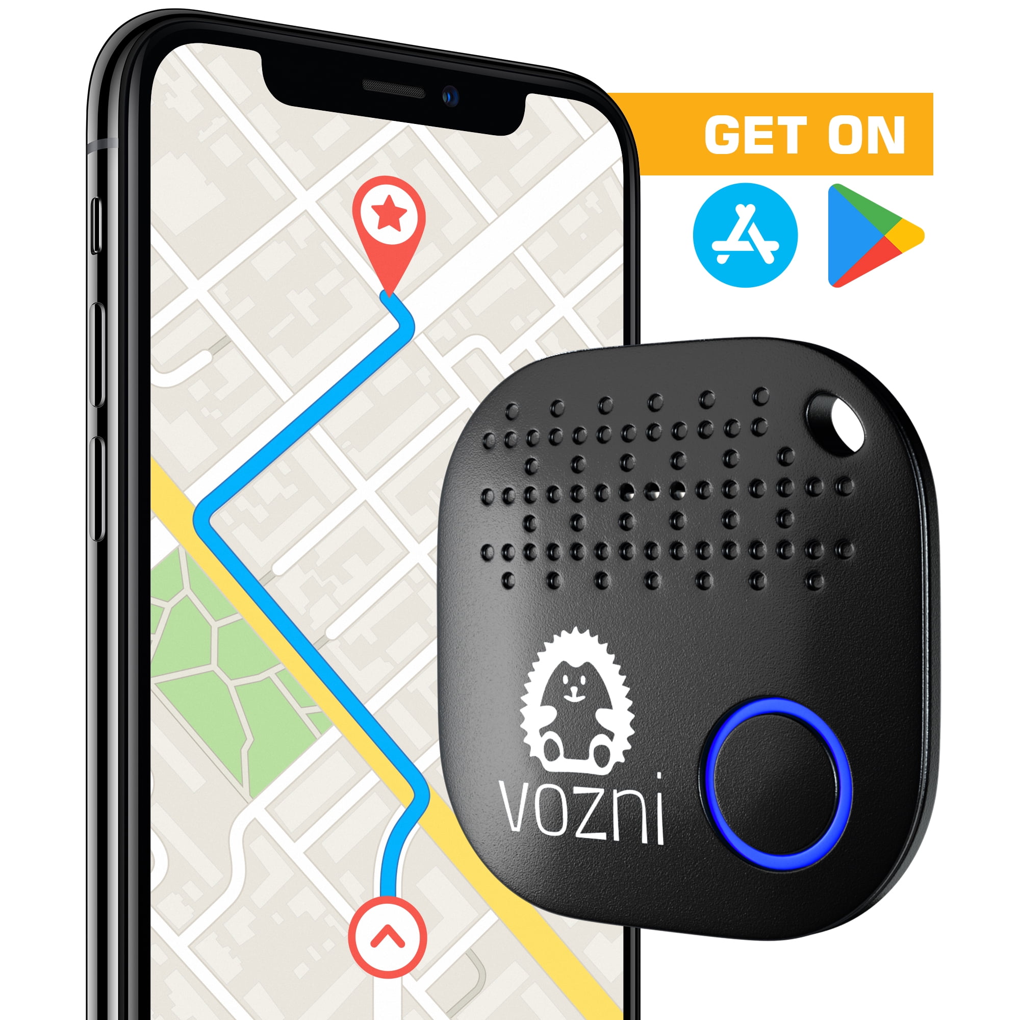 Vozni Key Finder Smart Tracker Bluetooth Tracker for Kids, Cats, Dogs, Luggage, Wallet