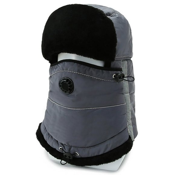Winter Trooper Hat Warm  Unisex Face Warmer Trapper Cap Snow Hat for Women Men