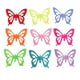 thumbnail image 4 of 100 Pedazos Tejidas de Mariposa Accesorios de Bricolaje Manual, 4 of 8