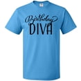 thumbnail image 3 of Inktastic Birthday Diva in Black T-Shirt, 3 of 5