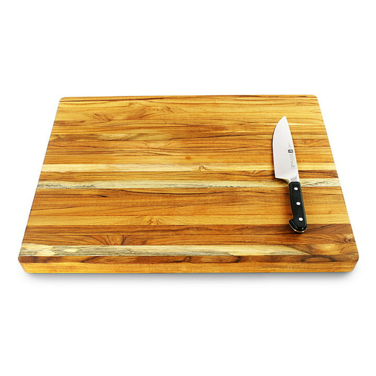 The LEIF, Teak Cutting Board Extra-Large (24 inch) – TeakCraft